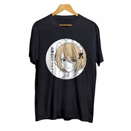 HOUOUJI AKANE anime distro t-shirt - GODDESS CAFE TERRACE 30s combed cotton material