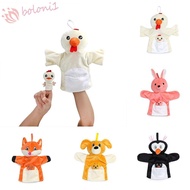 [READY STOCK] Children's Hand Puppet, Parent-Child Plush Animal Puppet, Teaching Dog Penguin Chick Finger Puppet Stuffed Toys
