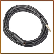 [chasoedivine.] 1/4 TRS 6.35MM Male to 6.35MM Female Stereo Extension Cable Gold Plated Headphone Ex