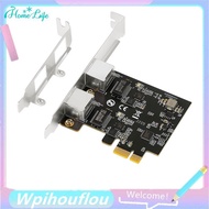 [HoME&life] 2.5G Gigabit Network Card Adapter 2500Mbps PCIe 2.5Gb Ethernet Card Black RJ45 LAN Compu