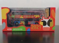 2021牛年九巴賀年巴士模型 1:76 丹尼士 ADL Facelift E500 12.8m E6X11 268C 元朗 朗屏西鐵站