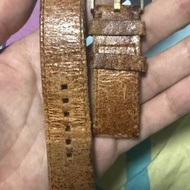 原裝 Tudor 帝舵原廠青銅錶扣＋復古皮革...