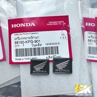 เครื่องหมาย HONDA ปีกนก แท้เบิกศูนย์ ใส่ได้กับรถWaveทุกรุ่นDreamทุกรุ่น ทุกโฉม พร้อมส่ง