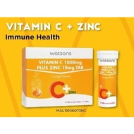 WATSONS Vitamin C 1000MG + Zinc 10MG