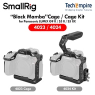 SmallRig ''BLACK MAMBA'' Cage for PANASONIC LUMIX G9 II / S5 II / S5 IIX Cage Kit [4024] / Cage [402