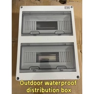 8 Ways IP65 Outdoor Waterproof Electrical Distribution Box Plastic Switch Meter Junction Box Iron Po