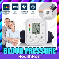 HearthNest Accurate Digital Rechargeable Blood Pressure Monitor Arm Type Meter Original Large