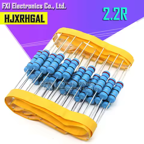 20pcs 2.2 ohm 2W 2.2R 2R2 Metal film resistor New original
