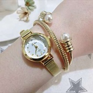 情人節禮物 韓國製 質感 氣質 鑽石切割鏡面 女用錶 女錶 手錶 鑽錶 金錶