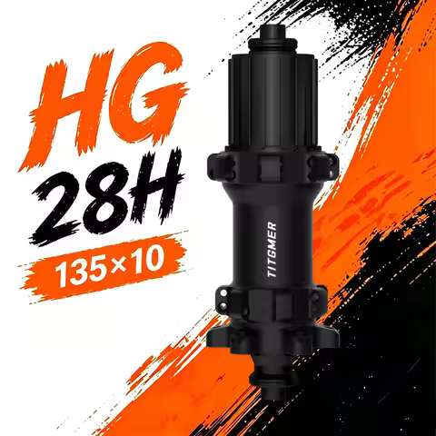 TITGMER Bicycle Hub Ratchets 28h Noisy Cube 10x135 12x142 15x100 142mm Straight Pull Rear Hub Quick 