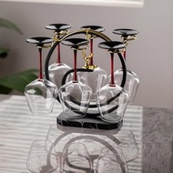 Countertop Wine Glass Holder, Holds 6 Wine Glasses, Deer-Shaped | Countertop wine glass racks, decor