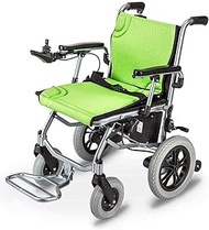 Lightweight for home use Aluminum Electric Lightweight Wheelchair Dual Function Can Be Opened In 1 Second Foldable Mobile Footrest Battery Life 12 Miles Electric Or Manual Bus Travel Chair 17.72 Inch