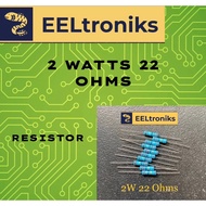 2 Watts 22 Ohms Resistor 1% 2W 22Ohms 10pcs per Set