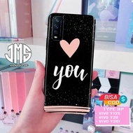 Softcase Vivo Y12S/Y20/Y20i terbaru - Love - case vivo y12s - casing hp Vivo Y12s - case vivo y12s -