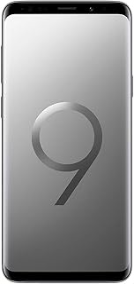 Samsung Galaxy S9+ Plus (6.2", Dual-SIM/Hybrid-SIM) 256GB SM-G965F Factory Unlocked 4G Smartphone (Titanium Grey) - International Version