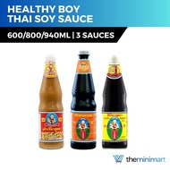 Healthy Boy Thai Soy Sauce Halal - Black / White Soy Sauce / Soy Bean Paste