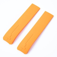2024 new Soft silicone rubber watch strap suitable for Tissot mens watch T048 racing T-race sports w