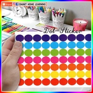 [FZSmartHome] Round Dot Self Adhesive Color Label Stiker Bulat Warna Colours dot activities
