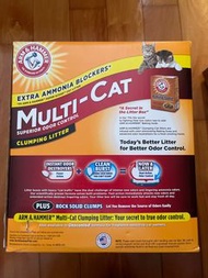 Arm & Hammer Multi-Cat Clumping Litter 貓砂 40lbs