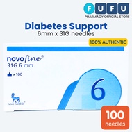 Novofine 31G 6mm Needles 100s