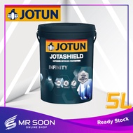 Jotun Jotashield Infinity 5L Exterior Wall Paint/Cat Luar/Jota shield/Jotun Exterior Paint/Cat Rumah