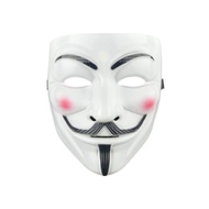 Halloween Masquerade Plastic Mask Horror Ghost Face Mask V For Vendetta Mask Full Face Male Hip-hop