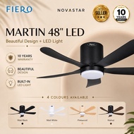 Fiero Martin 48" LED DC motor ceiling fan with Bracket Mounting / Ceiling Fan with Remote control
