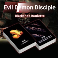 [Board Game 486] Buckshot Roulette Board Game Buckshot Roulette Board Game Devil Roulette Card Board