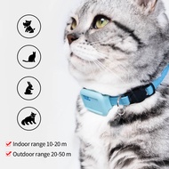 Buyitmore ที่ตั้งบลูทูธ GPS สัตว์เลี้ยงกันน้ำป้องกันการสูญหายปลอกคออุปกรณ์ติดตามตำแหน่งสุนัขแมวอัจฉริยะน้ำหนักเบา