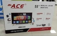 Brand new ace smart tv 55inch