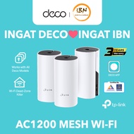 TP-Link Deco M4 AC1200 Whole Home Mesh Wifi Wireless System (3 Pack) @ IBN