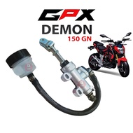 โปรโมชั่น ปั๊มกระทุ้งเบรคหลัง GPX CR5 / GR200R /Demon125 /Demon150gn /Demon150gr /Demon x ปั๊มเบรคหลัง ปั๊มดีสเบรคหลัง ปั๊มกระทุ้ง +กระปุกน้ำมันเบรค