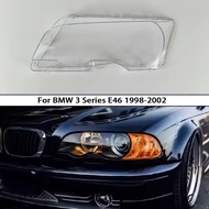 Headlight Lens Cover Plexiglass For BMW 3 Series E46 Coupe 1998-2002 Car Accessories Headlamp Transp