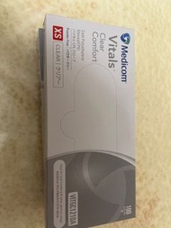 Medicom XS碼即棄膠手套100對