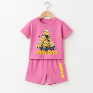 MInions Picture Suit for Girls and Boys Short Sleeve Jumbo G-2211
