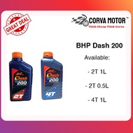 Corva Motor Bhp Dash 200 4T Sae 40 Api Se | Bhp Dash 200 2T Sae 40 Se Jaso Fa Motorcycle Engine Oil 