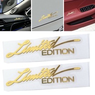 ⛤ECHO-58⛤ 2x 3D Gold   Logo Emblem Badge Metal Sticker Decal Car Accessories