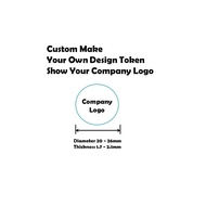 Custom Make Token For Laundry/Dobi,Vending Machine,Water Dispenser Machine cingtec