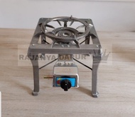 Kompor gas 1 tungku bodi cor SUN RISE tipe 301 auto KT SNI - kompor sr 301auto kt -kompor sr 301a KT