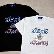 ALKATERI x XIE XIE | Black & White Moones T-shirt Original merchandise