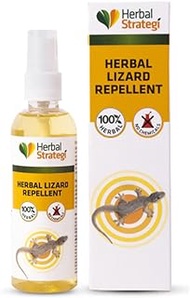 Herbal Lizard Repellent Spray Made with Citronella, Lemongrass, Cedarwood Neem Irritant-Free, Chemical-Free Baby-Safe, Skin-Safe, Plant-Safe 100ml