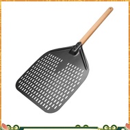 Pizza Peel,Perforated Pizza Shovel,Rectangular Pizza Turning Spatula with Detachable,For 12-Inch Piz