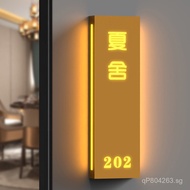Luminous Hotel Room New Hotel Room Door Sign Restaurant Door Sign Restaurant Special Acrylic Creativ