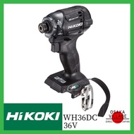 HiKOKI 36V WH36DC(NNB) Impact Driver Strong Black Compact and lightweight