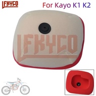 Motorcycle Supplies Sports Air Filter Foam for KAYO 250 K1 K2 Aria Moto Bike Accessories Luftfilter 