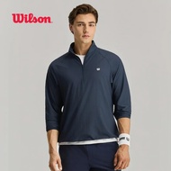 WILSON Men's Ultra Light Tech Shell Half Jacket WM20042U001001 OFFICIAL STORE