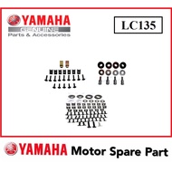 YAMAHA LC135 V1 FULL BODY COVER SCREW 0 LC 135 COMPLETE SET COVERSET COVER SET SCREW HANDLE SCREW LE