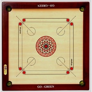 INTERNATIONAL CARROM Board GO GREEN