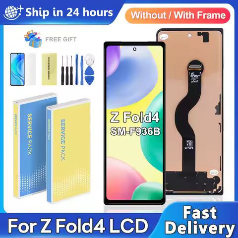 TFT Fold4 For Samsung Z Fold 4 F936 F936B LCD Display Touch Screen Digitizer Assembly Replacement Fo