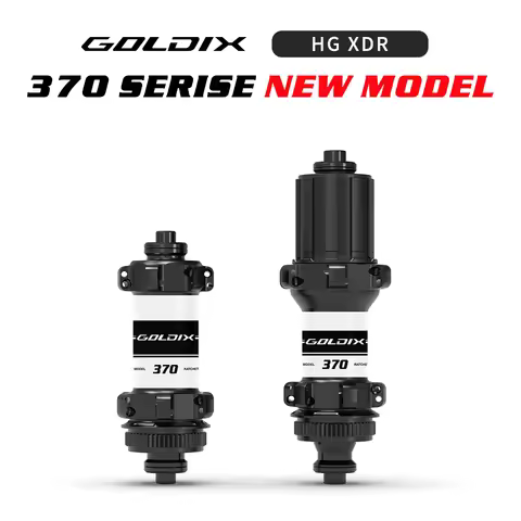 GOLDIX R370 Road Hub Center Lock Disc 24/28 Hole Ratchet 36T Straight Hub Gravel Bicycle for Shimano